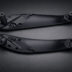 BMW F30 F32 interior door handle replacement kit in black 2-piece set