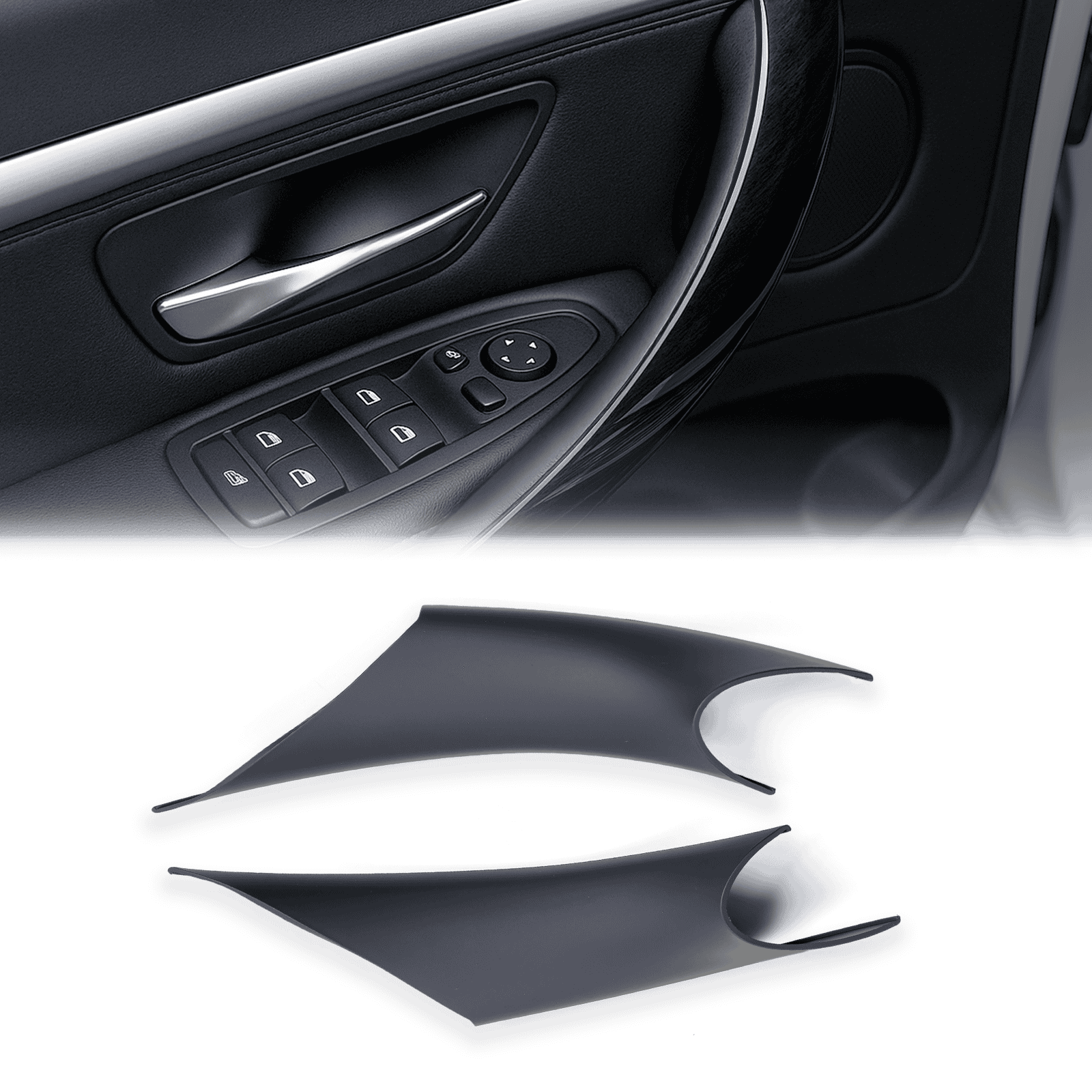 BMW F30 F32 interior door pull handle cover repair trim main product view