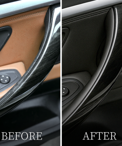 Alternative view of Door Handles Replacement for BMW 3 Series F30 4 Series F32 F80 F82 Inner Door Pull Strap Armrest Bracket Handle Kit Interior Trim for BMW 2013-2018 320 328 330 335 2014-2019 428 435