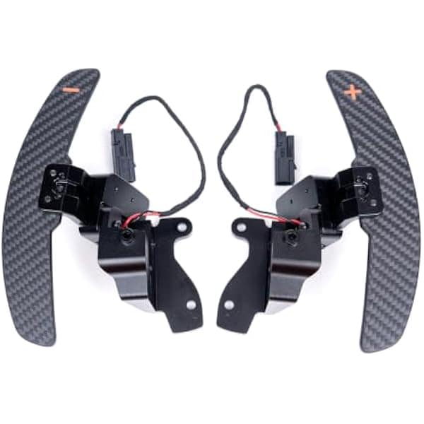 Carbon Fiber Magnetic Paddle Shifters for Ford F150 F-150 Raptor 2015-2025 | Direct Replacement, Not Stick-On, Real Carbon Fiber, Oversized, Crisp Magnetic Click, Fits F150/Raptor with Factory Paddles