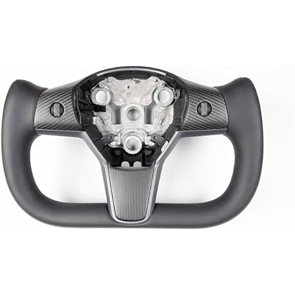 iCarPro Heated Yoke Steering Wheel for Tesla Model 3 / Model Y