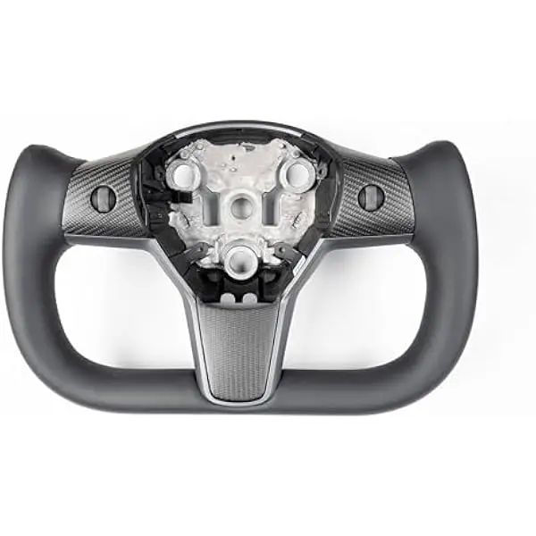 iCarPro Heated Yoke Steering Wheel for Tesla Model 3 / Model Y
