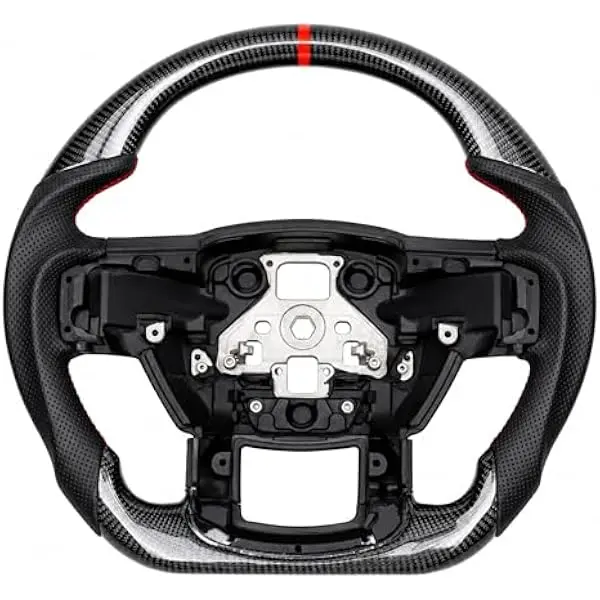 iCarPro Carbon Fiber Steering Wheel for Ford F-150 2015-2020