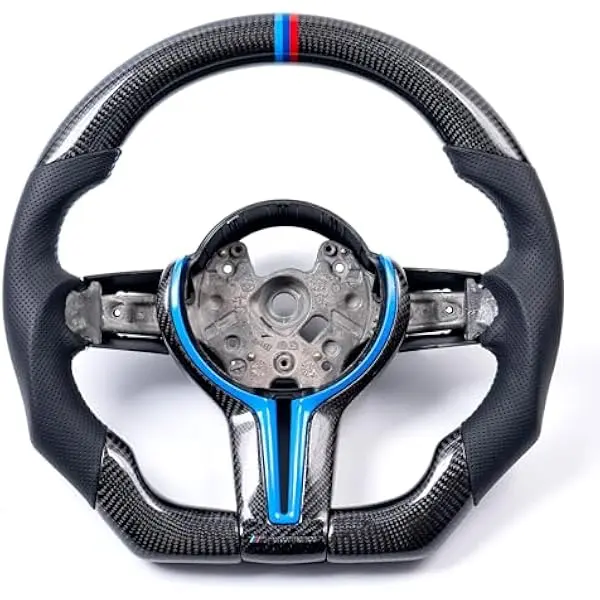 iCarPro Carbon Fiber Steering Wheel for BMW F10/F01/F06 M Sport
